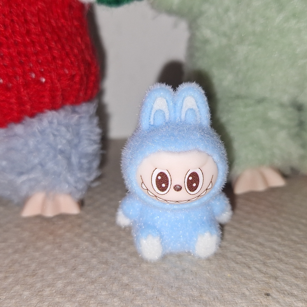 Miniature Plush Blue Velvet Figure (No Offers)